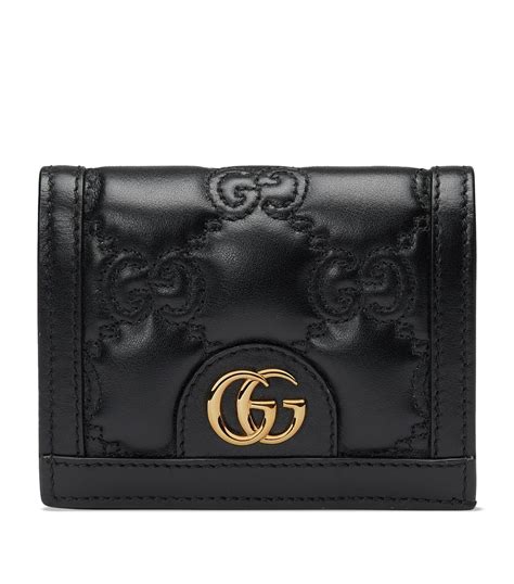 trifold gucci wallet|gucci bifold wallet women.